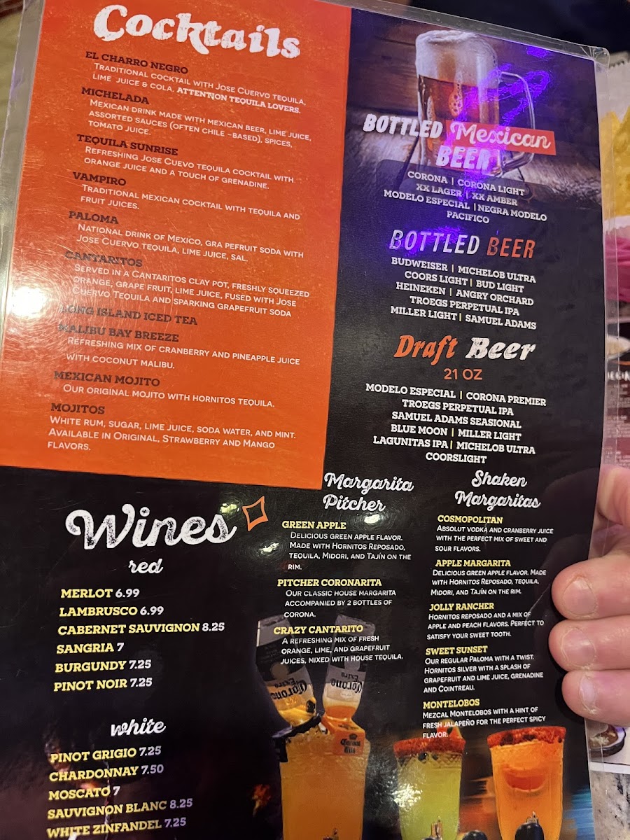 Rey Azteca Mexican Restaurant Palmyra Menu-2